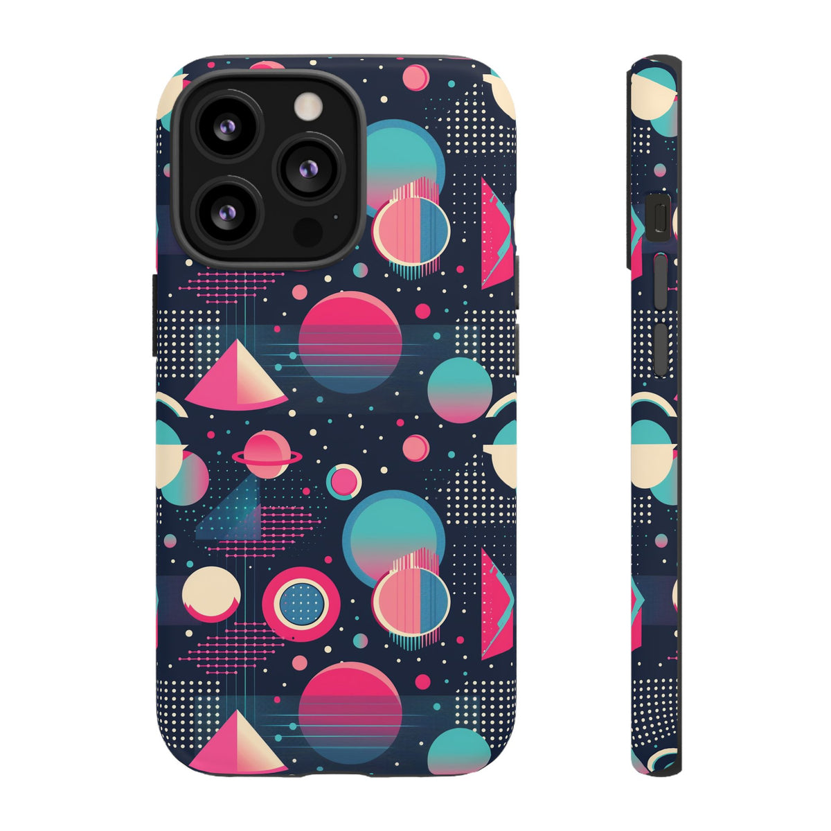 Retro 80s Seamless Phone Case – Vintage Style Meets Modern Protection 095