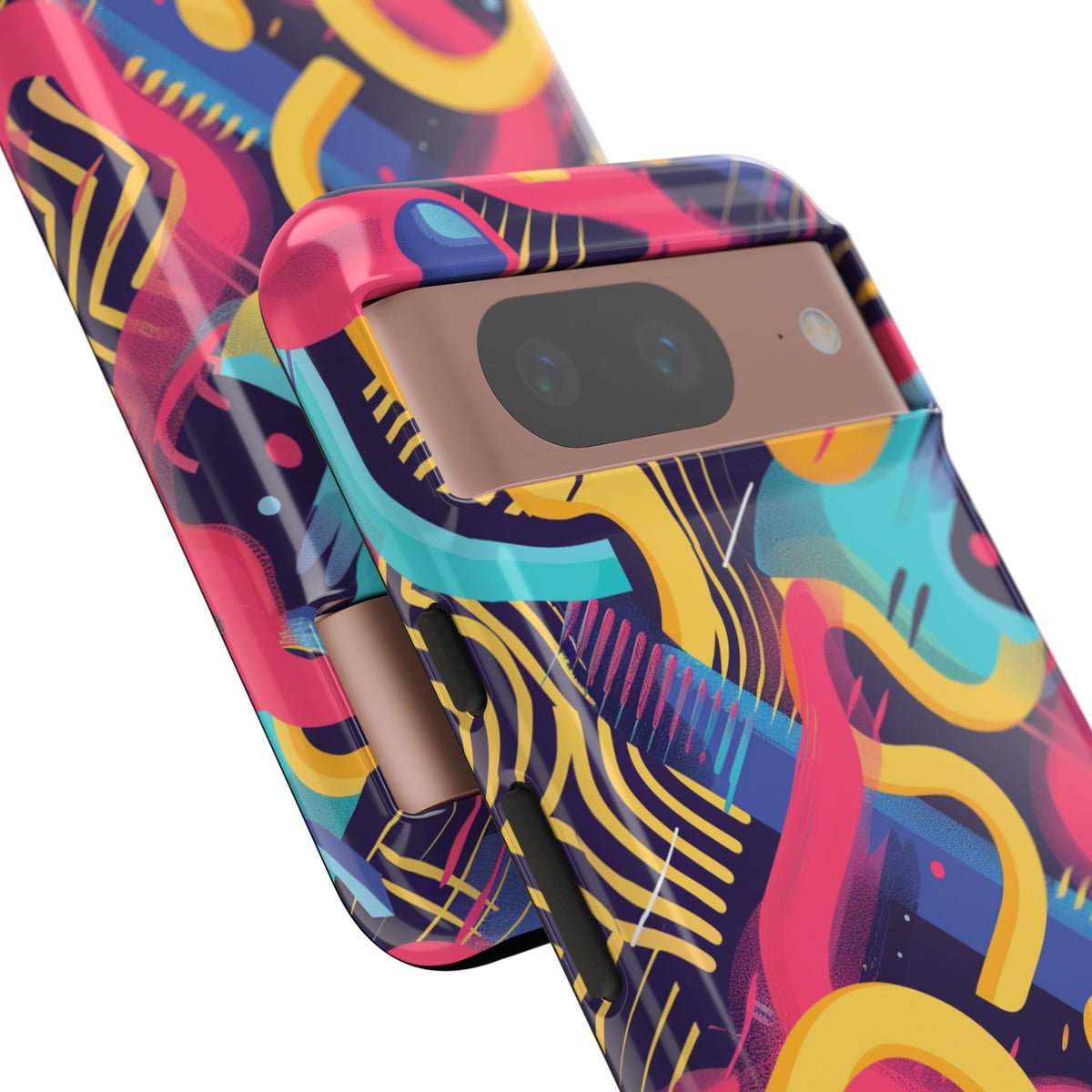 Retro 80s Seamless Phone Case – Vintage Style Meets Modern Protection 2