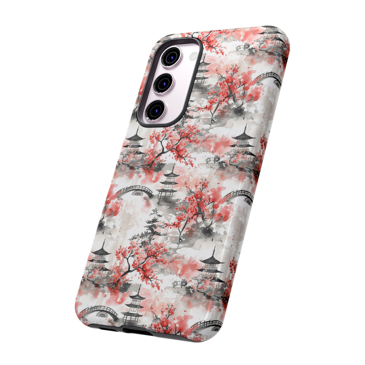 Japanese Pattern Phone Case – Elegant & Timeless Design for Your Phone 122