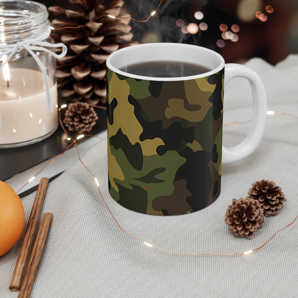 All-Over Camouflage Pattern Coffee Mug 320