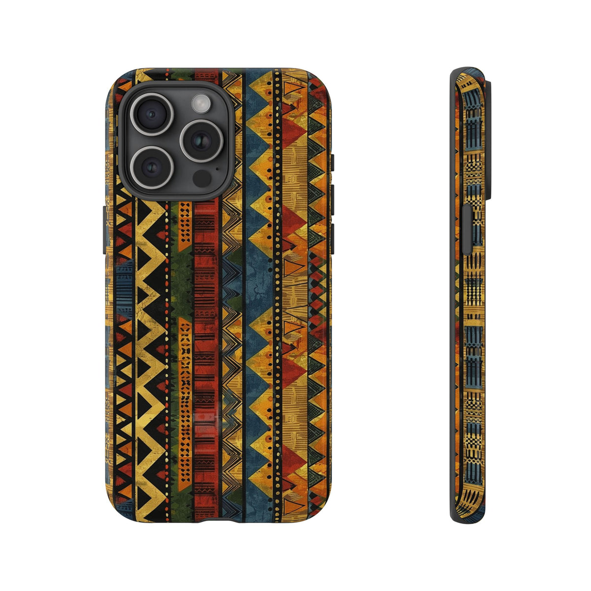 Stylish African Pattern Phone Case – Unique and Vibrant Protection 166