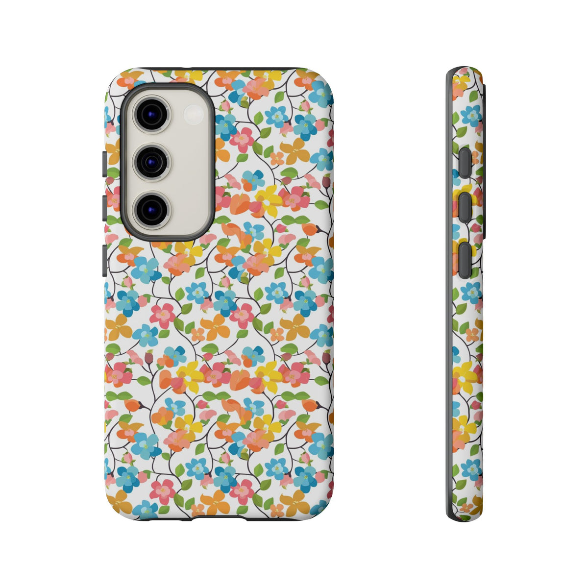 Spring Pattern Phone Case – Fresh & Vibrant Design for Your Phone 407