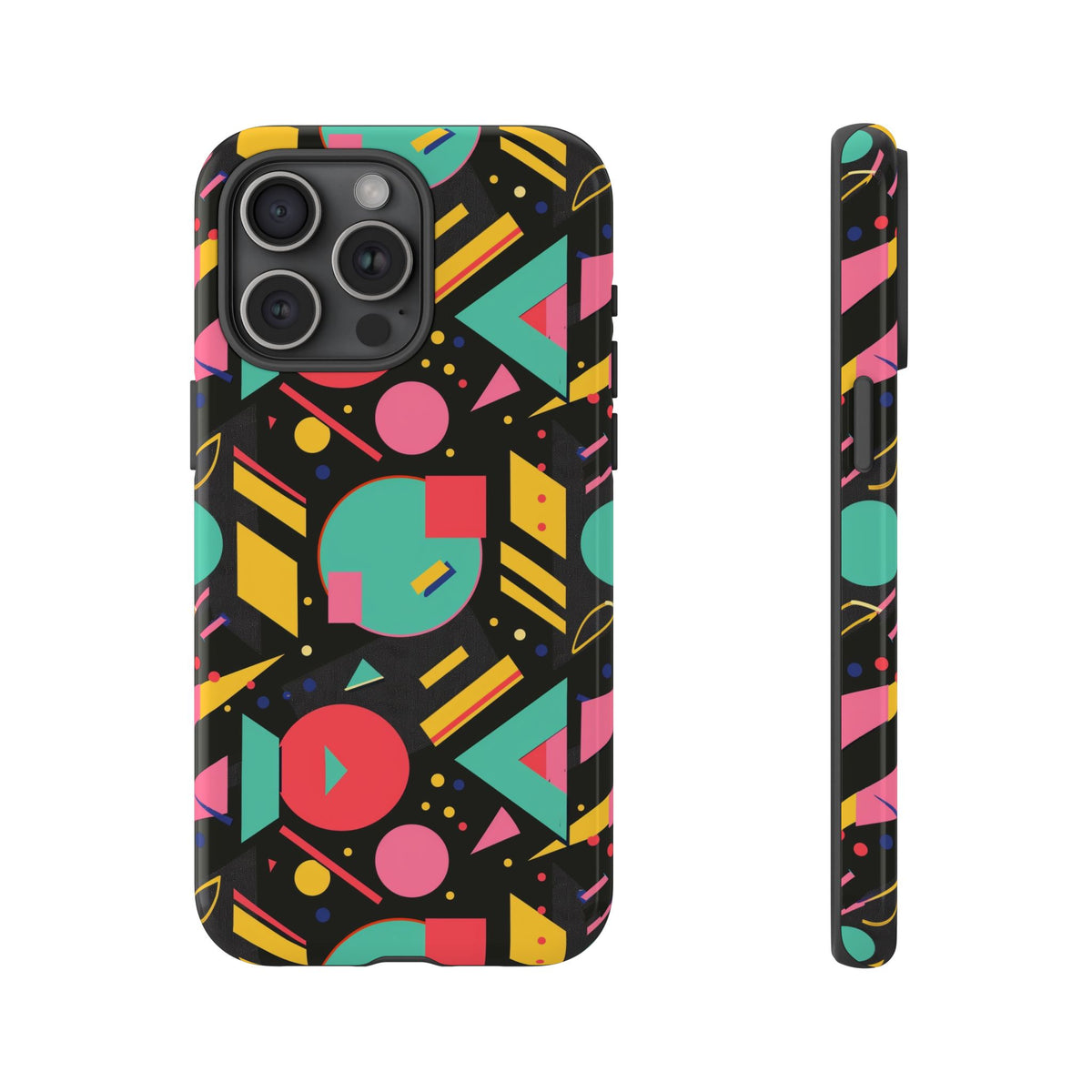 Retro 80s Seamless Phone Case – Vintage Style Meets Modern Protection 130