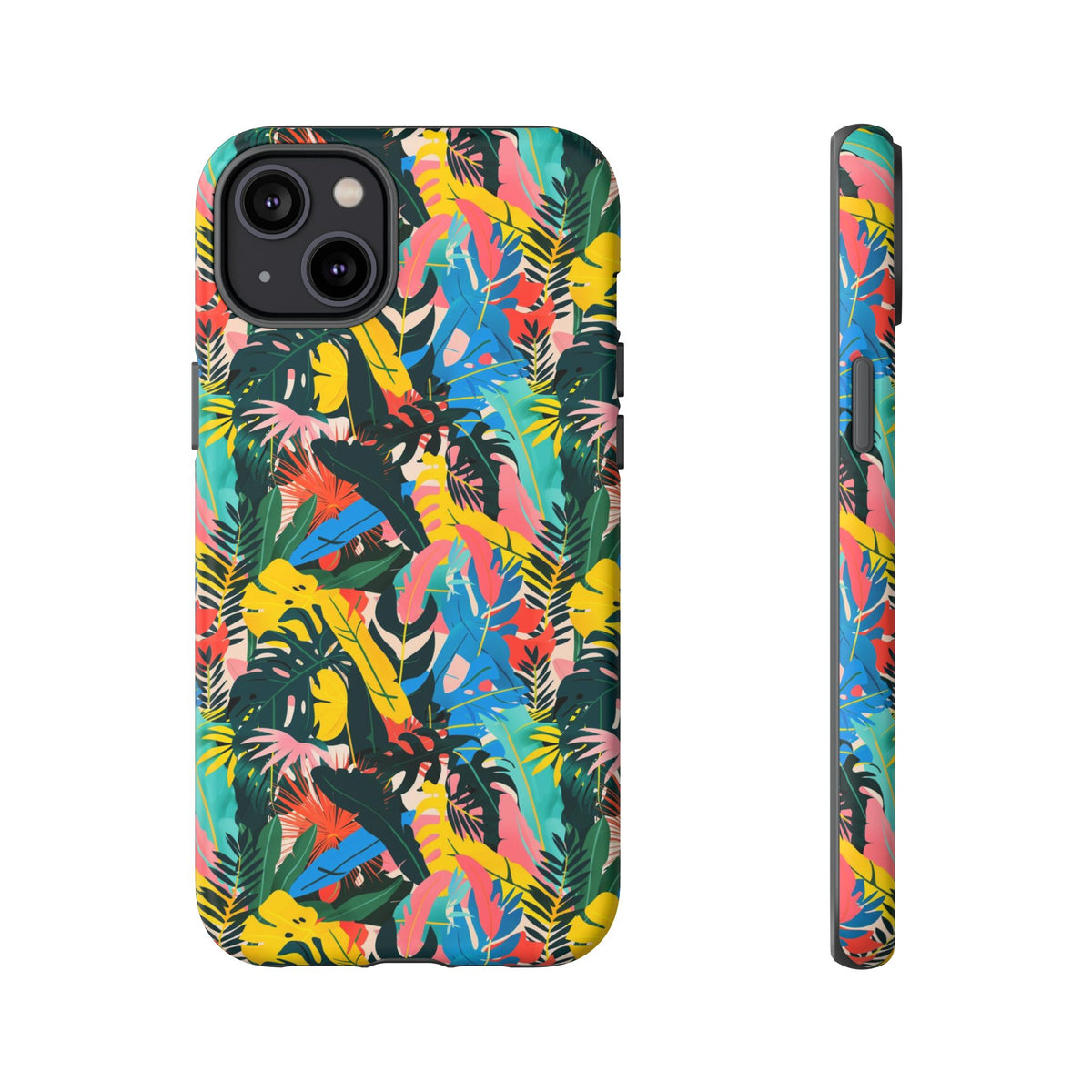 Jungle Pattern Phone Case – Exotic & Lush Design for Your Phone 346