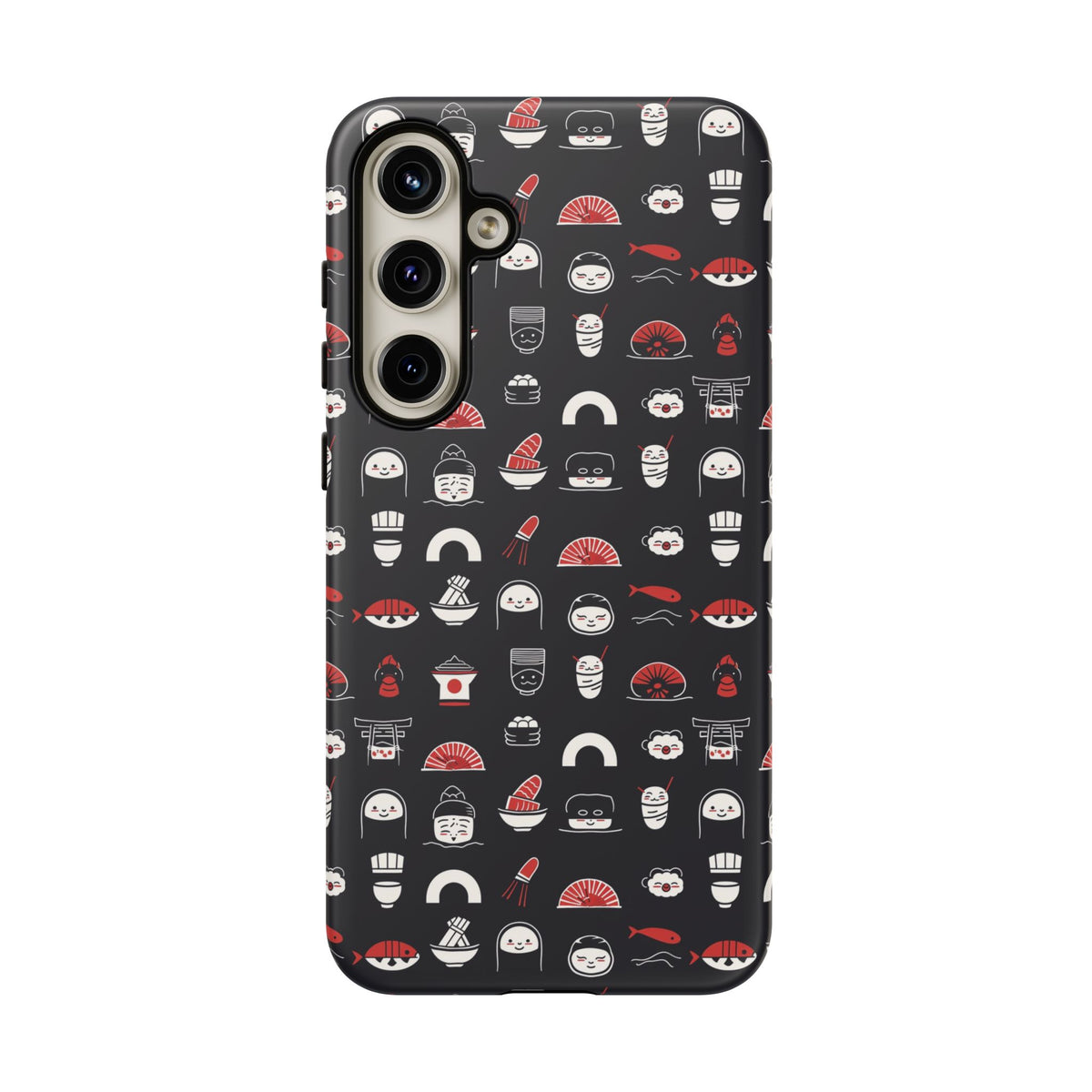 Japanese Pattern Phone Case – Elegant & Timeless Design for Your Phone 456