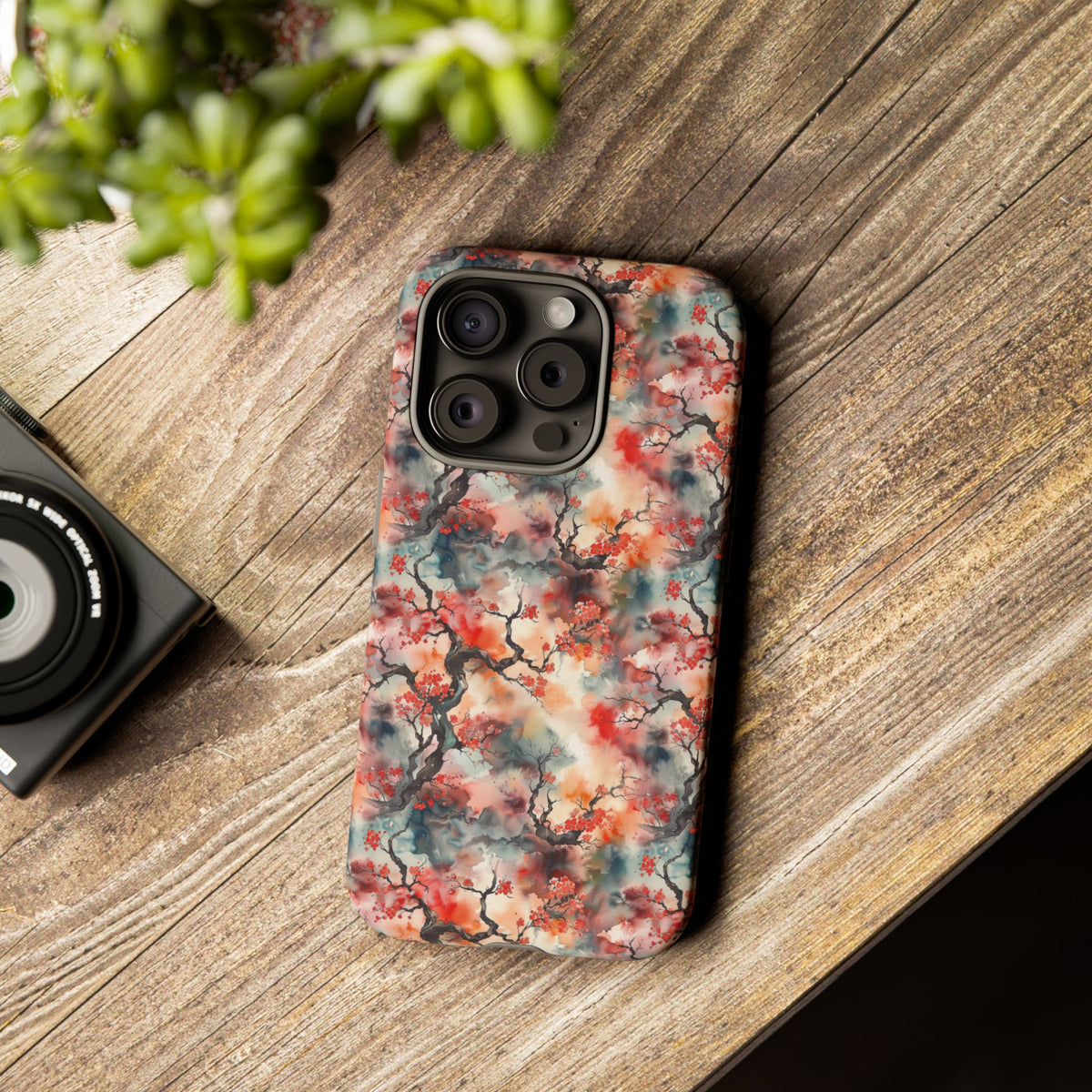 Japanese Pattern Phone Case – Elegant & Timeless Design for Your Phone 020