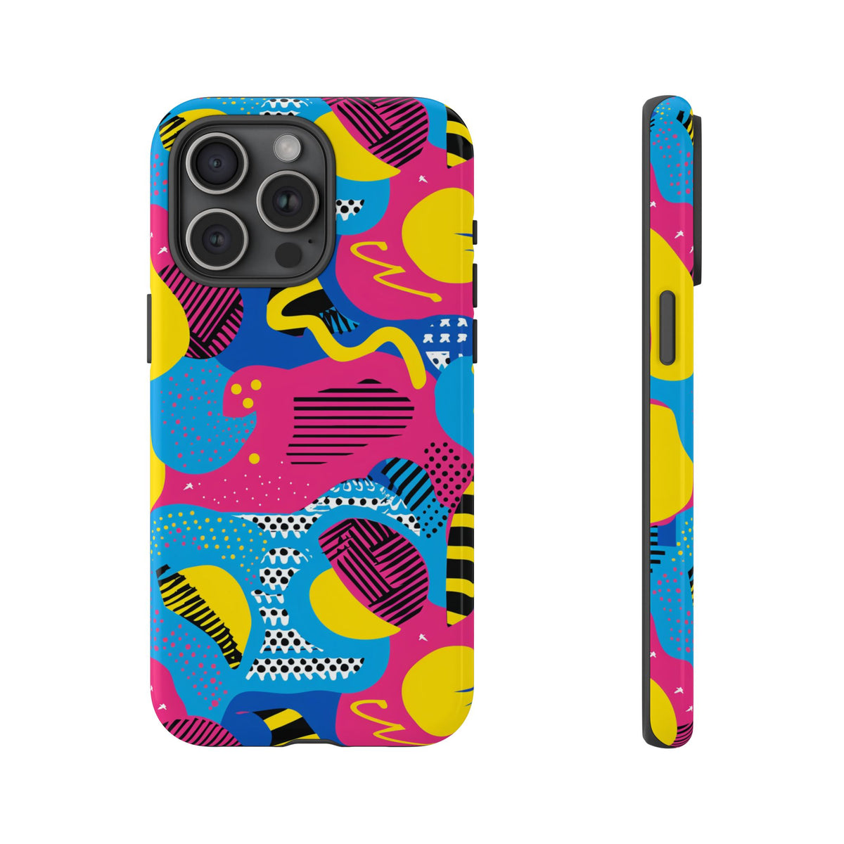 Retro 80s Seamless Phone Case – Vintage Style Meets Modern Protection 22