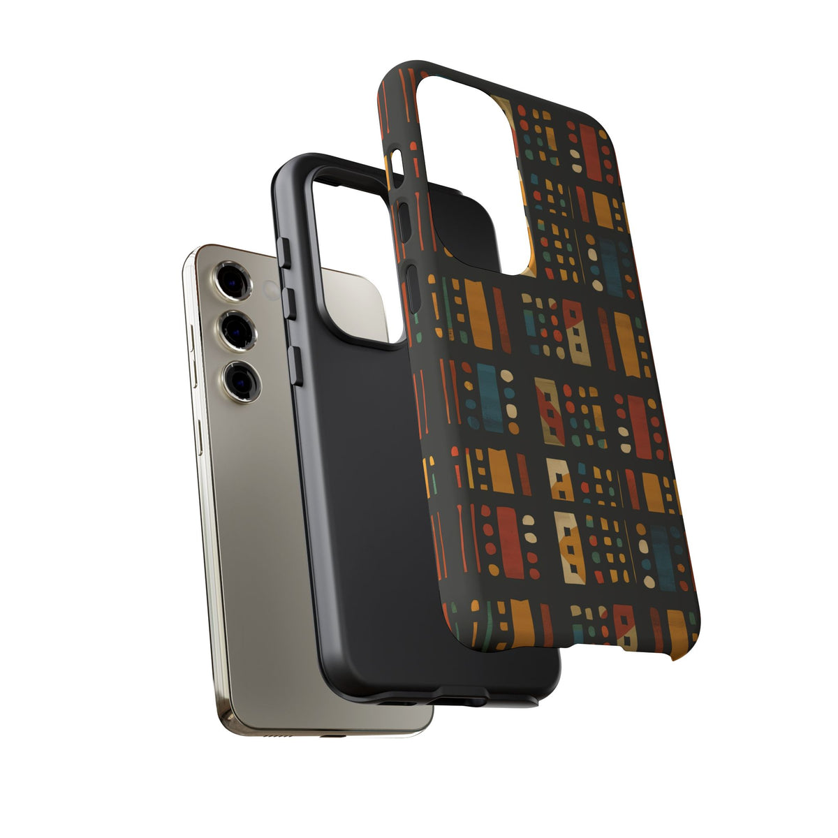 Stylish African Pattern Phone Case – Unique and Vibrant Protection 266