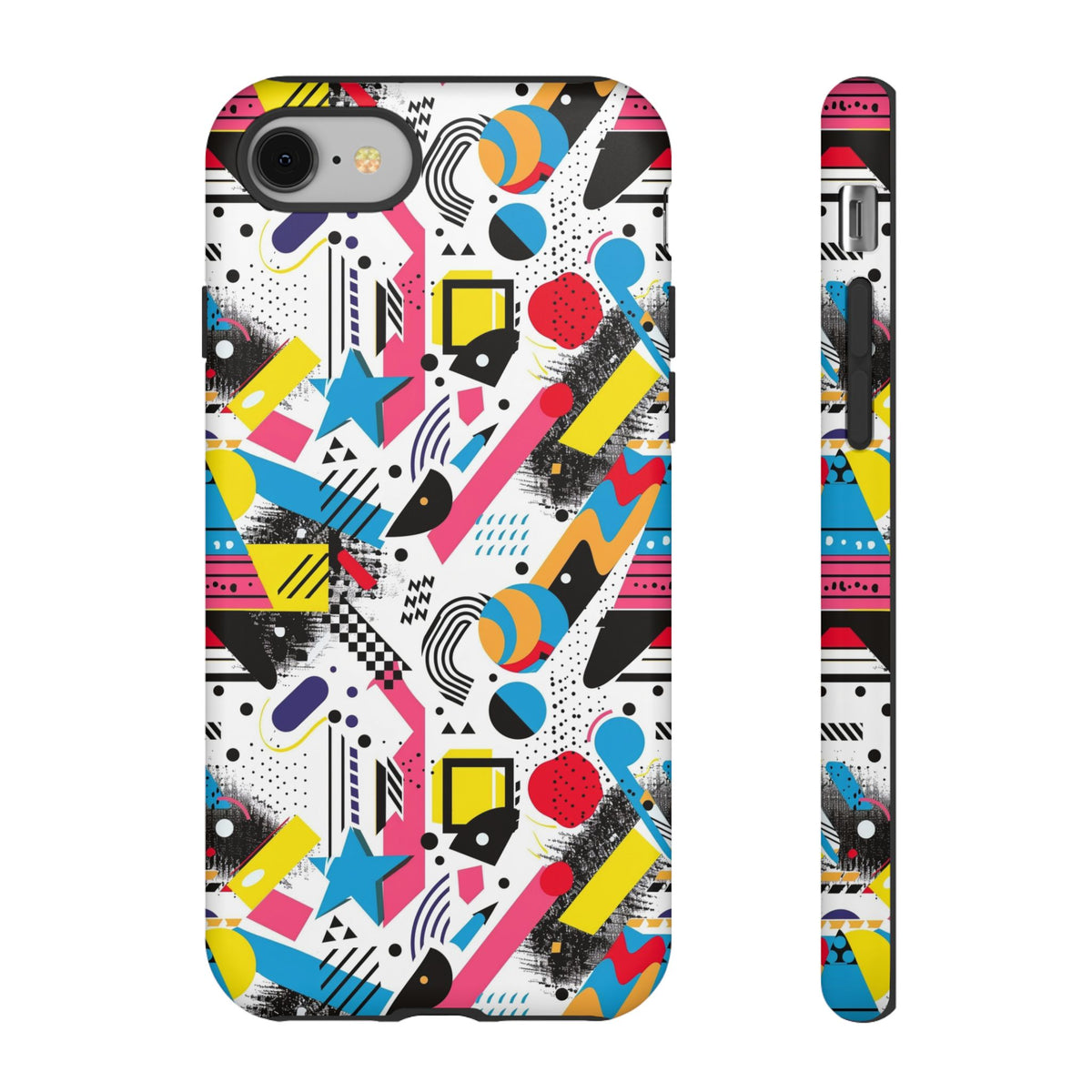 Retro 80s Seamless Phone Case – Vintage Style Meets Modern Protection 094