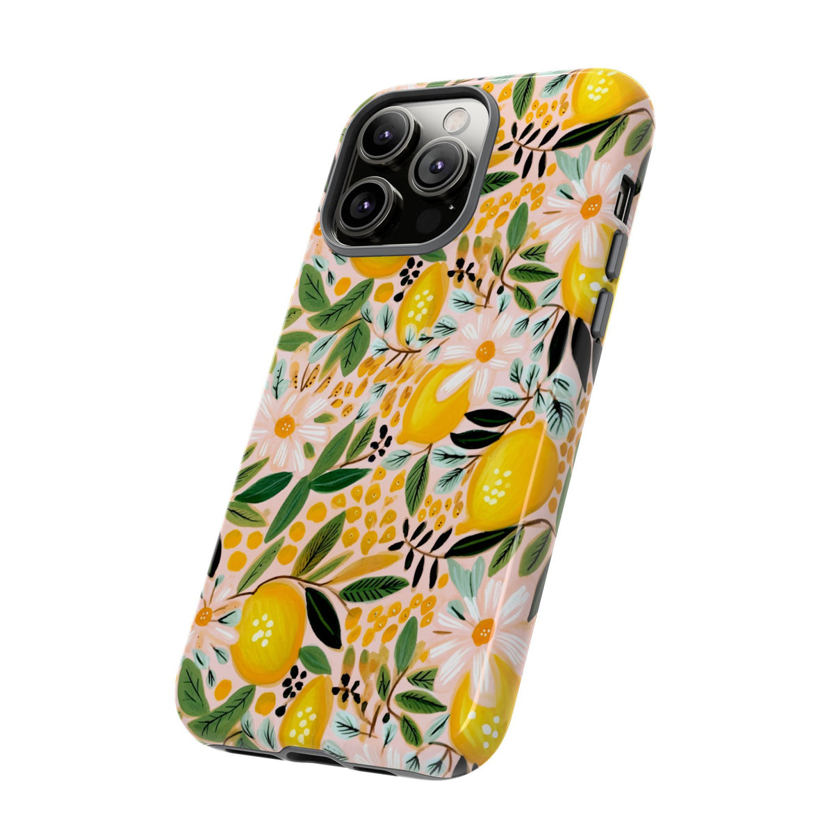 Cute Summer Lemons Phone Case – Refreshing Citrus Design for Your Phone 2