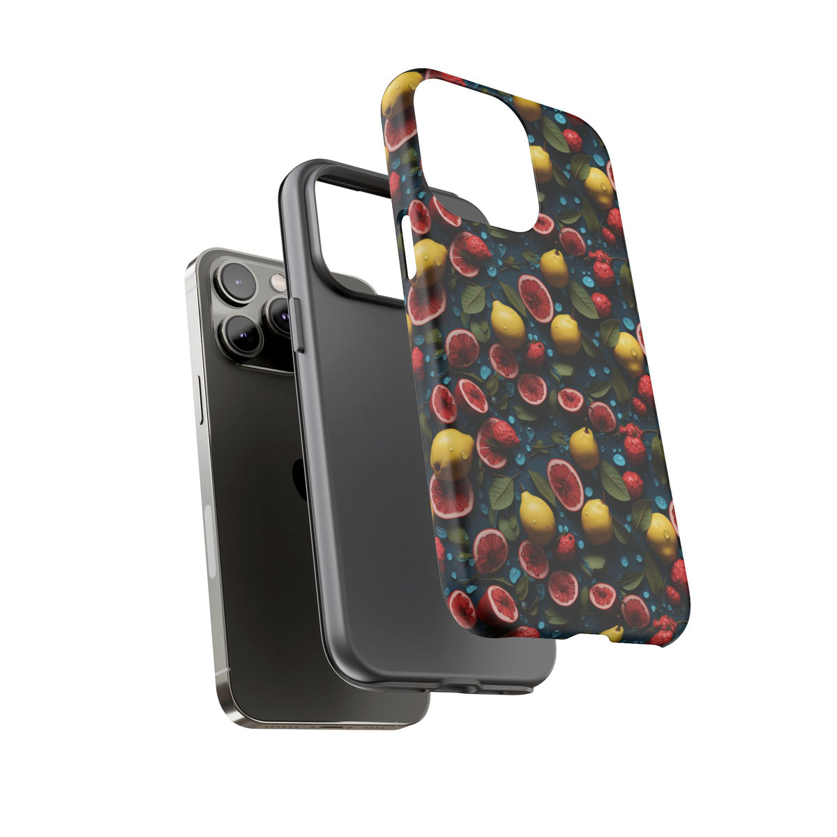 Fruit Pattern Phone Case – Vibrant & Fun Design for Your Smartphone 972