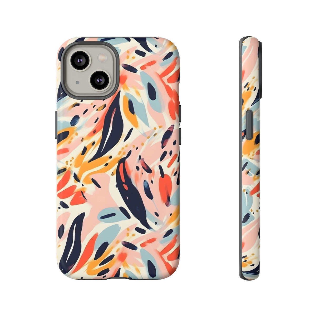 Abstract Painting Design Phone Case – Modern Art-Inspired Phone Cover 2