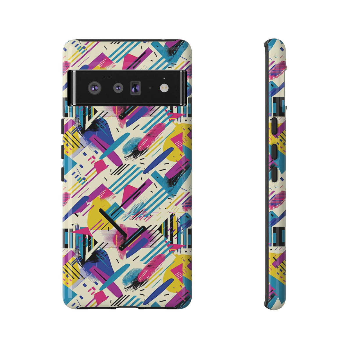 Retro 80s Seamless Phone Case – Vintage Style Meets Modern Protection 134