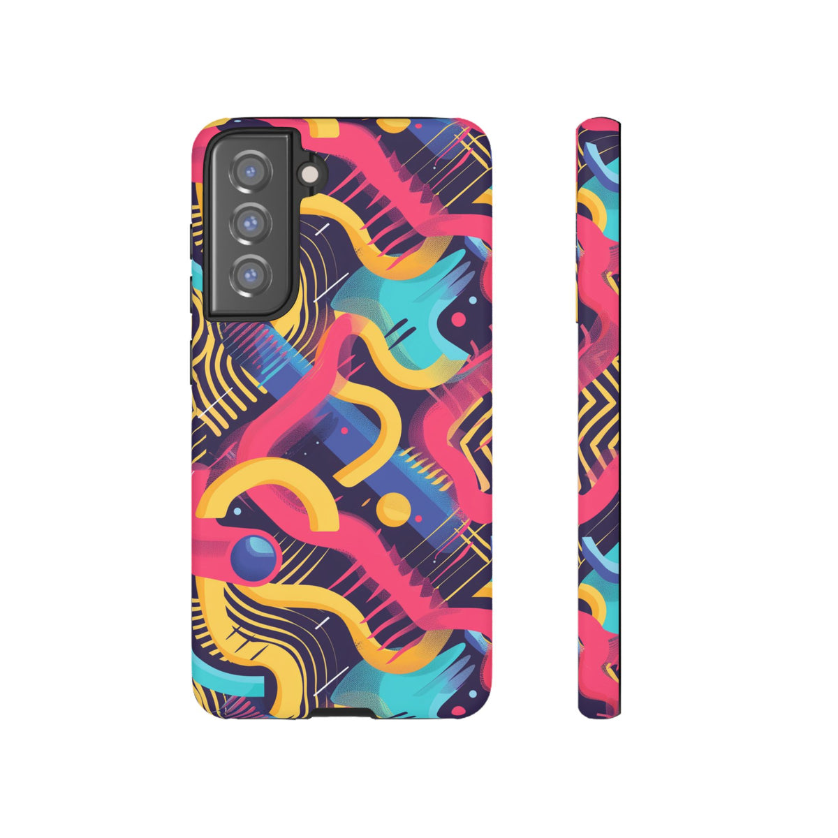 Retro 80s Seamless Phone Case – Vintage Style Meets Modern Protection 2