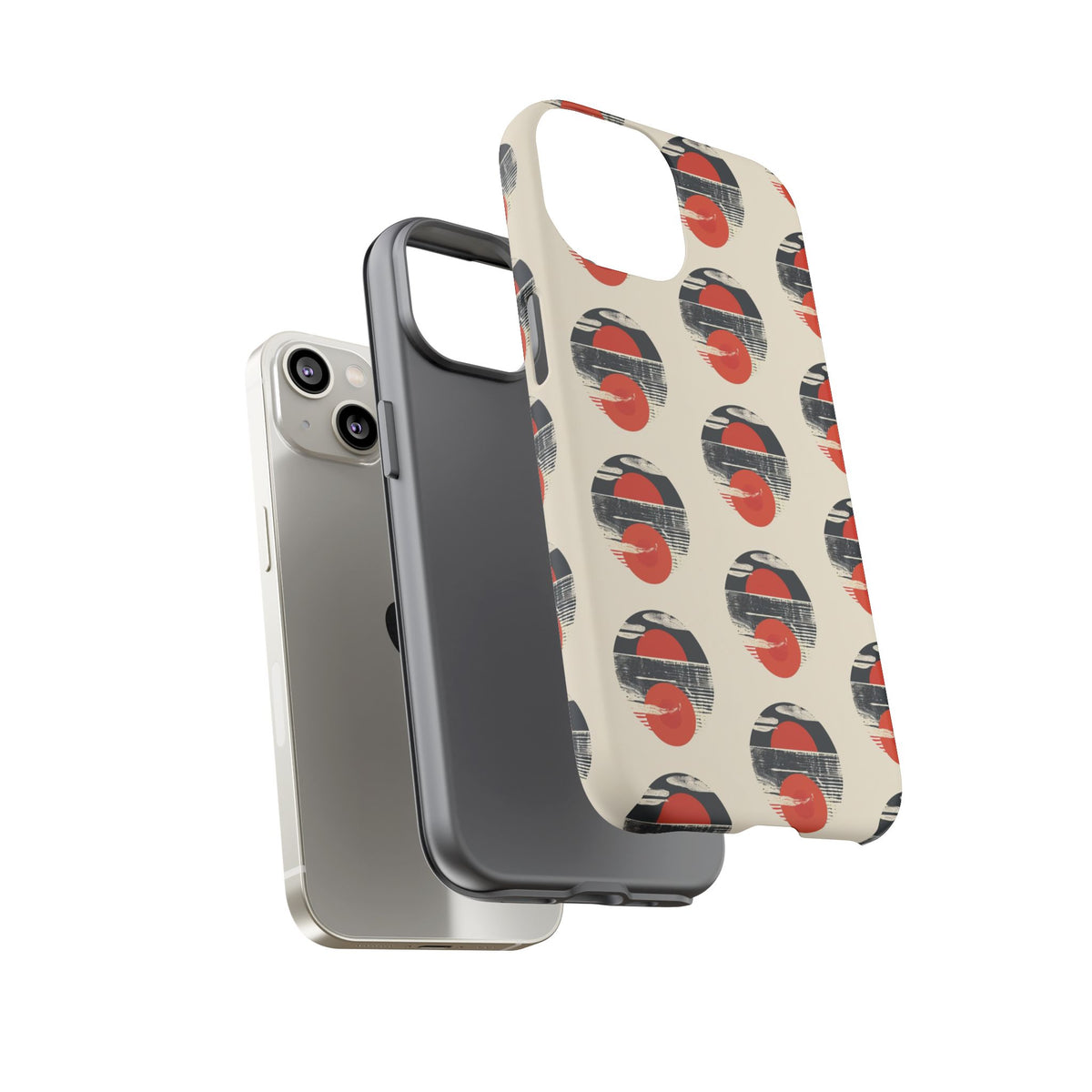 Japanese Pattern Phone Case – Elegant & Timeless Design for Your Phone 098