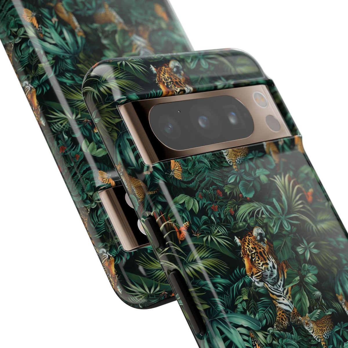 Jungle Pattern Phone Case – Exotic & Lush Design for Your Phone 326