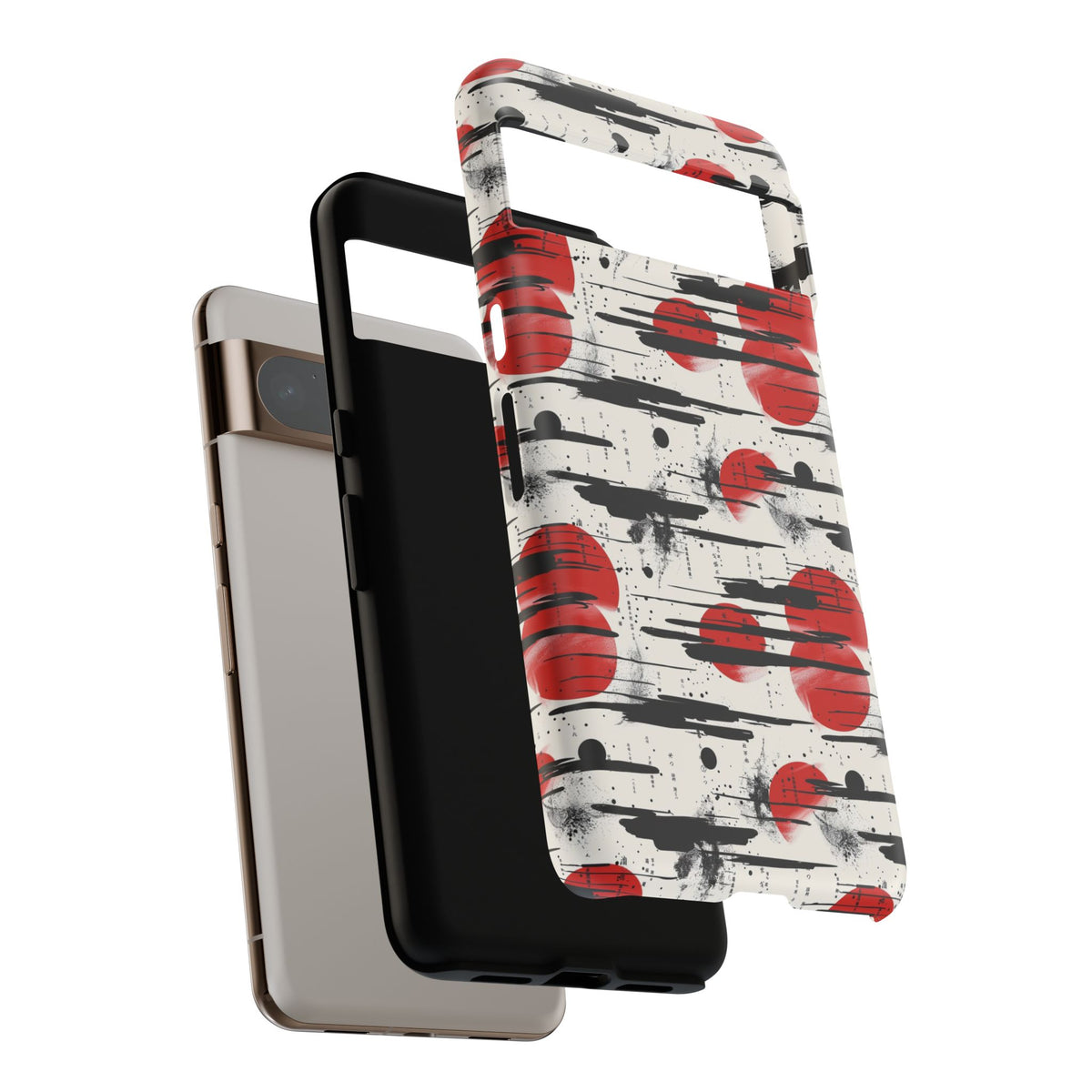 Japanese Pattern Phone Case – Elegant & Timeless Design for Your Phone 053