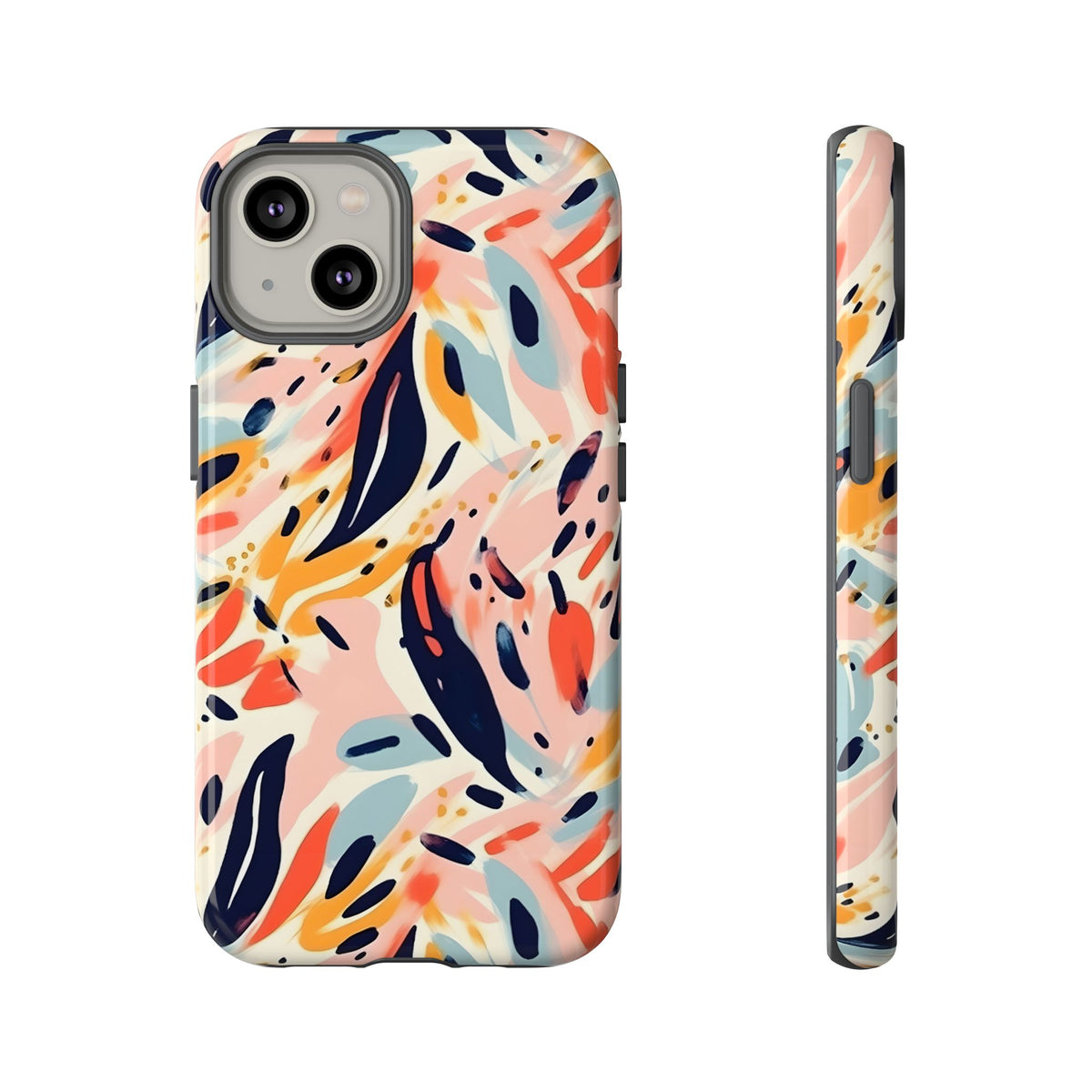 Abstract Painting Design Phone Case – Modern Art-Inspired Phone Cover 2