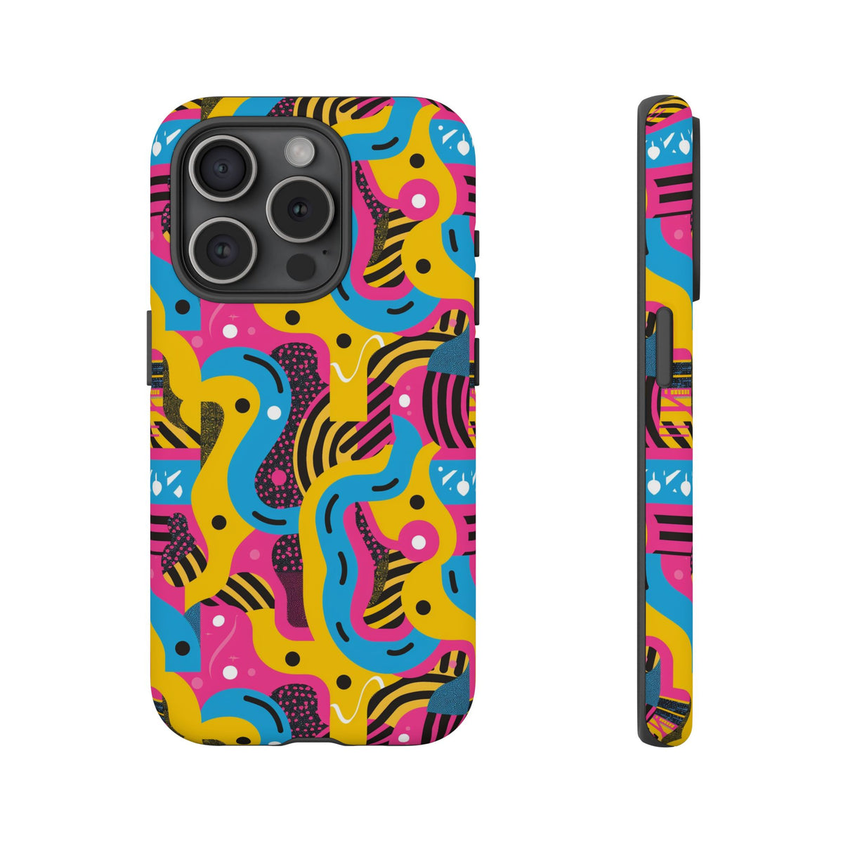 Retro 80s Seamless Phone Case – Vintage Style Meets Modern Protection 109