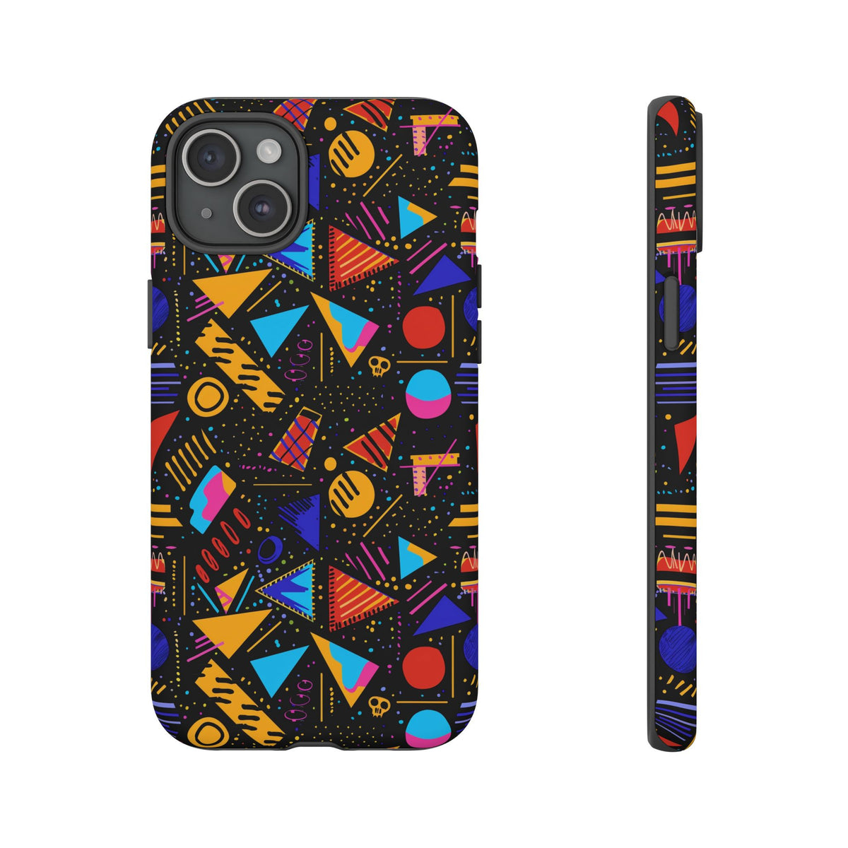 Retro 80s Seamless Phone Case – Vintage Style Meets Modern Protection 082