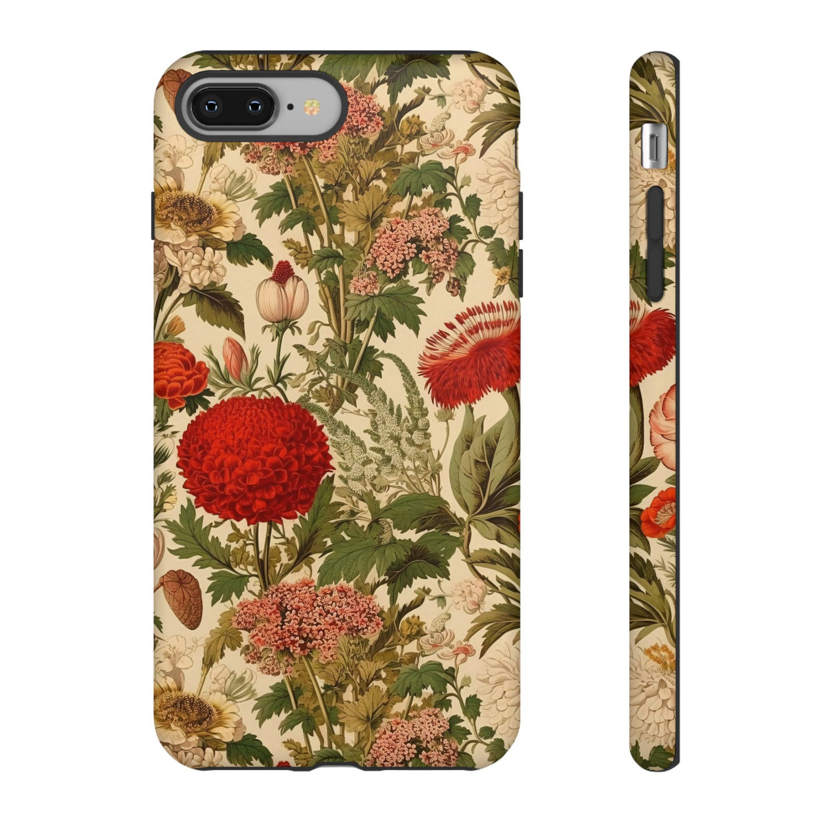 Antique Garden Botanical Phone Case - Vintage Botanical Phone Cover 2