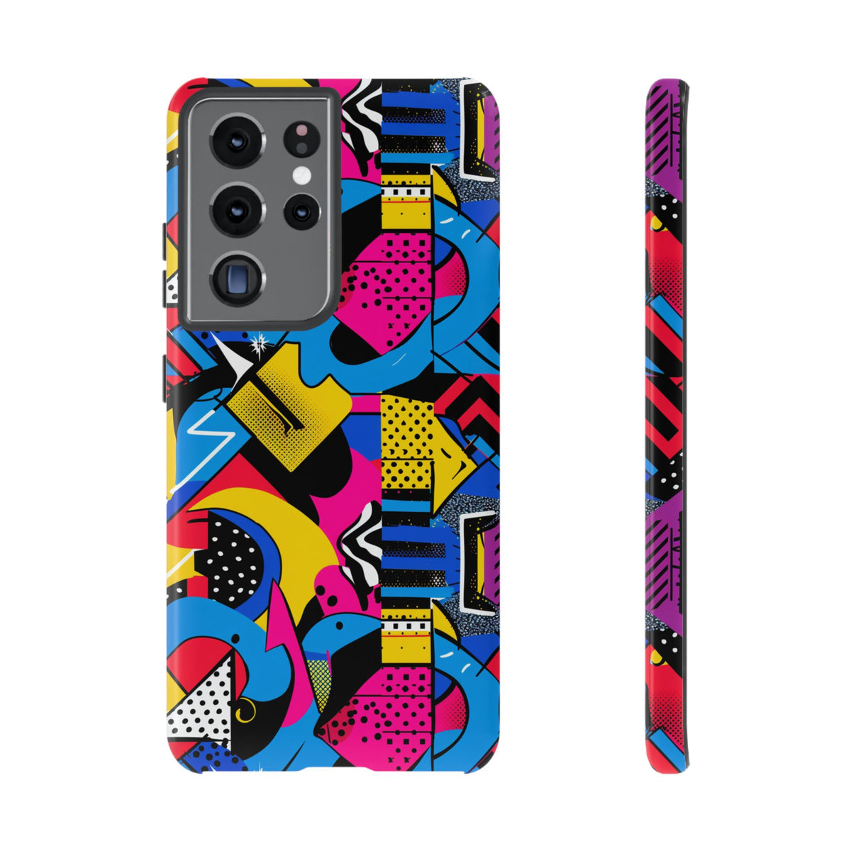 Retro 80s Seamless Phone Case – Vintage Style Meets Modern Protection