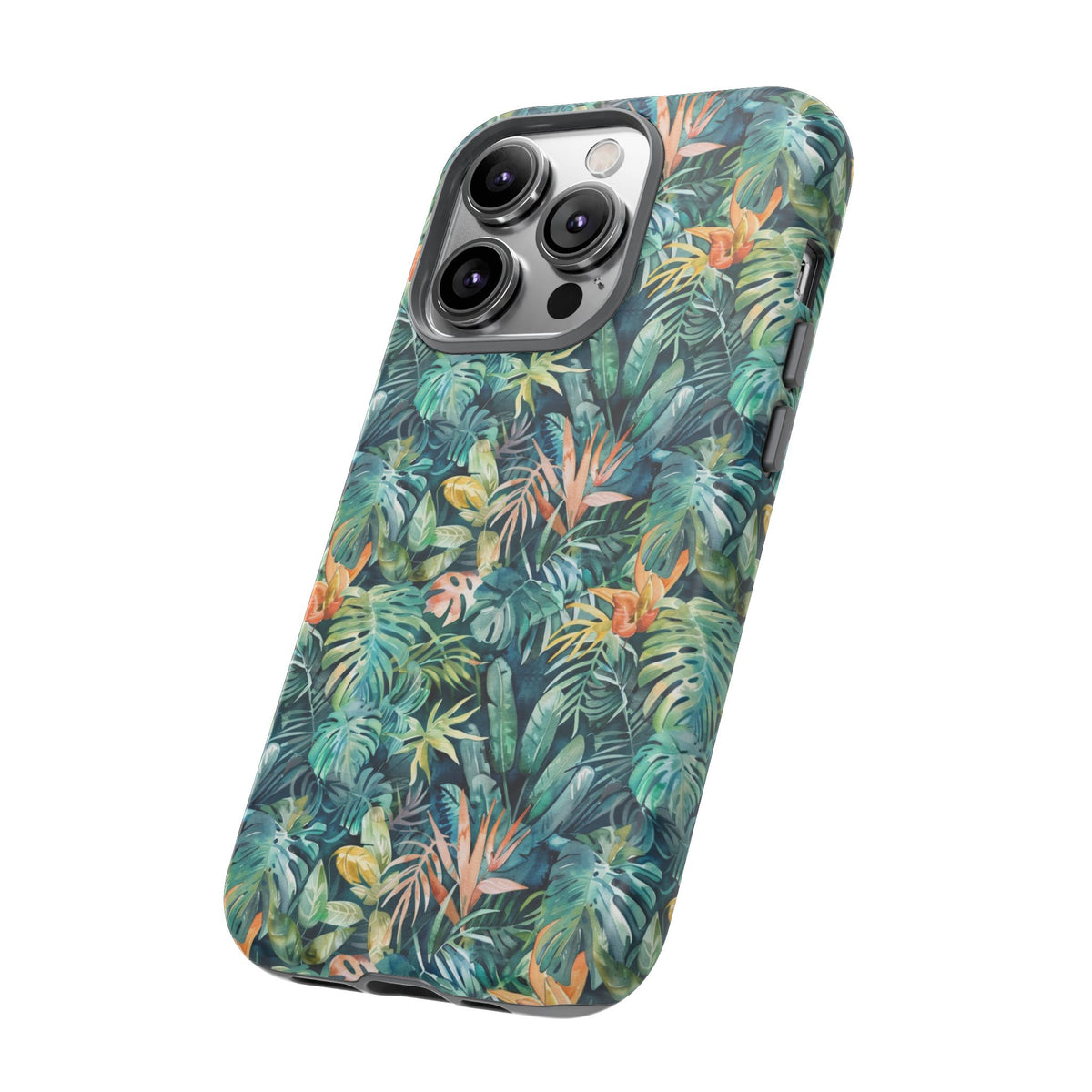 Jungle Pattern Phone Case – Exotic & Lush Design for Your Phone 333