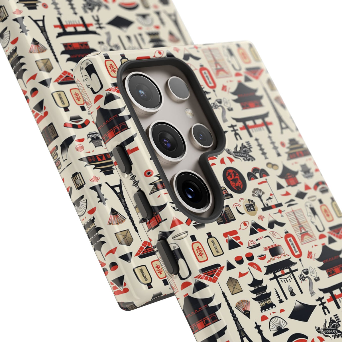 Japanese Pattern Phone Case – Elegant & Timeless Design for Your Phone 010