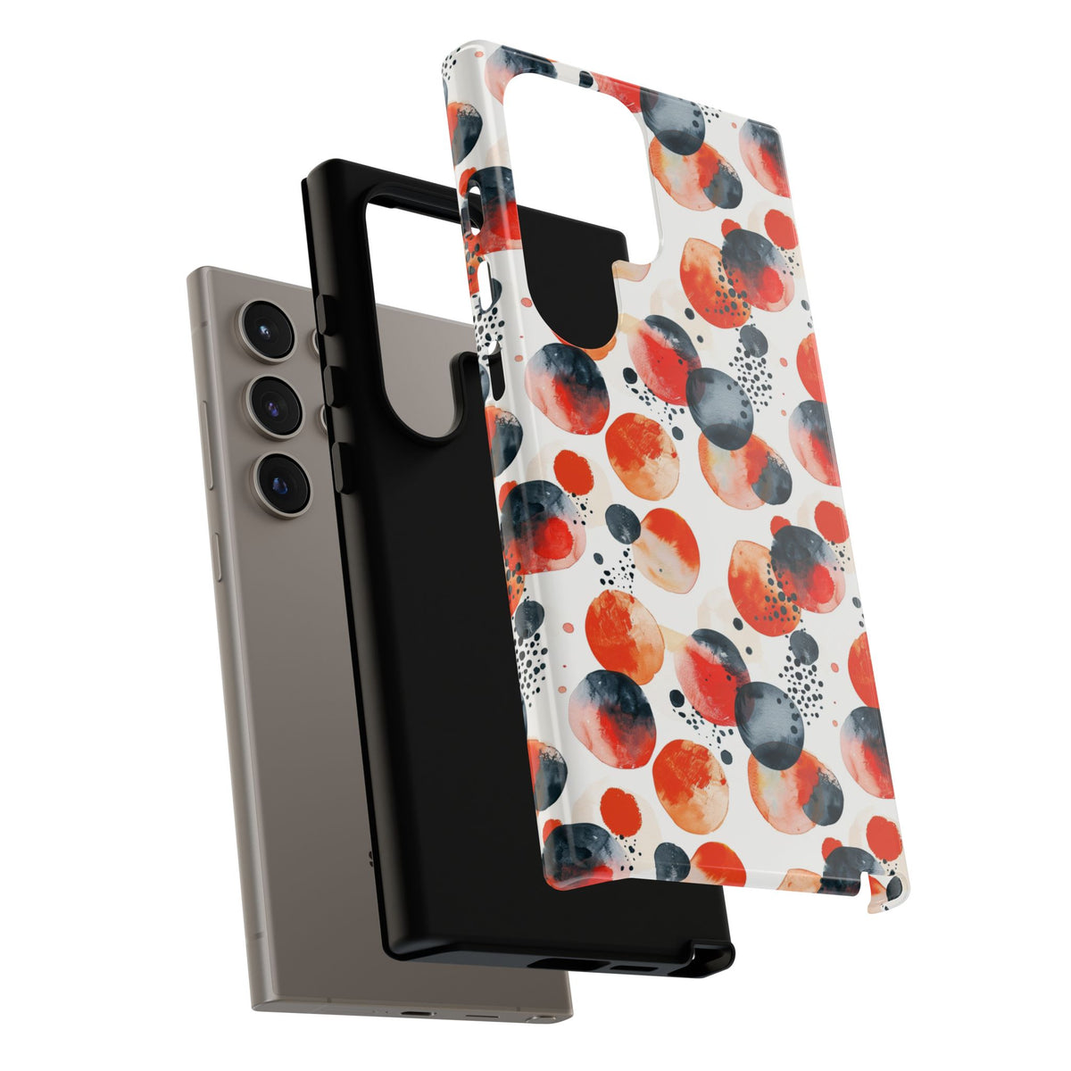 Japanese Pattern Phone Case – Elegant & Timeless Design for Your Phone 065