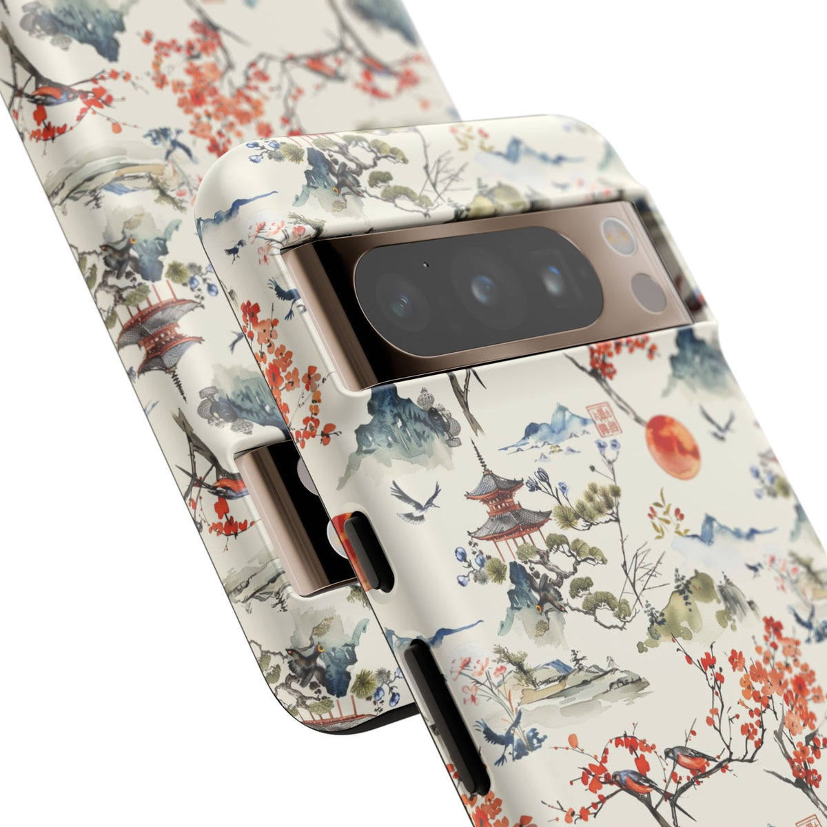 Japanese Pattern Phone Case – Elegant & Timeless Design for Your Phone 120