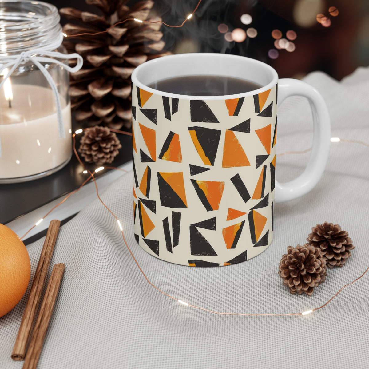 All-Over African Pattern Coffee Mug 660