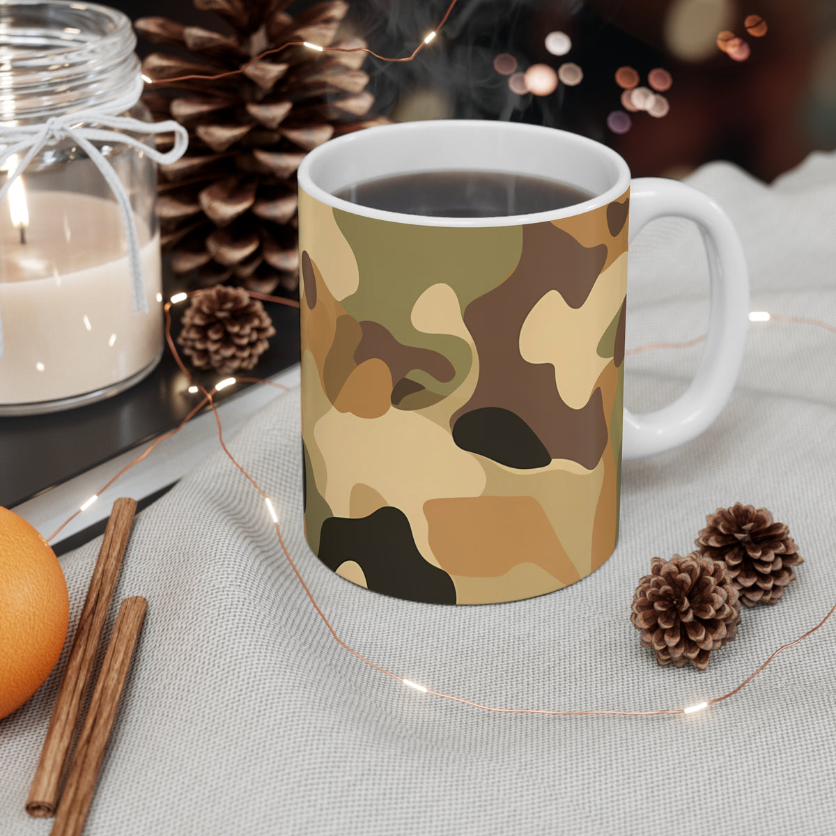 All-Over Camouflage Pattern Coffee Mug 205