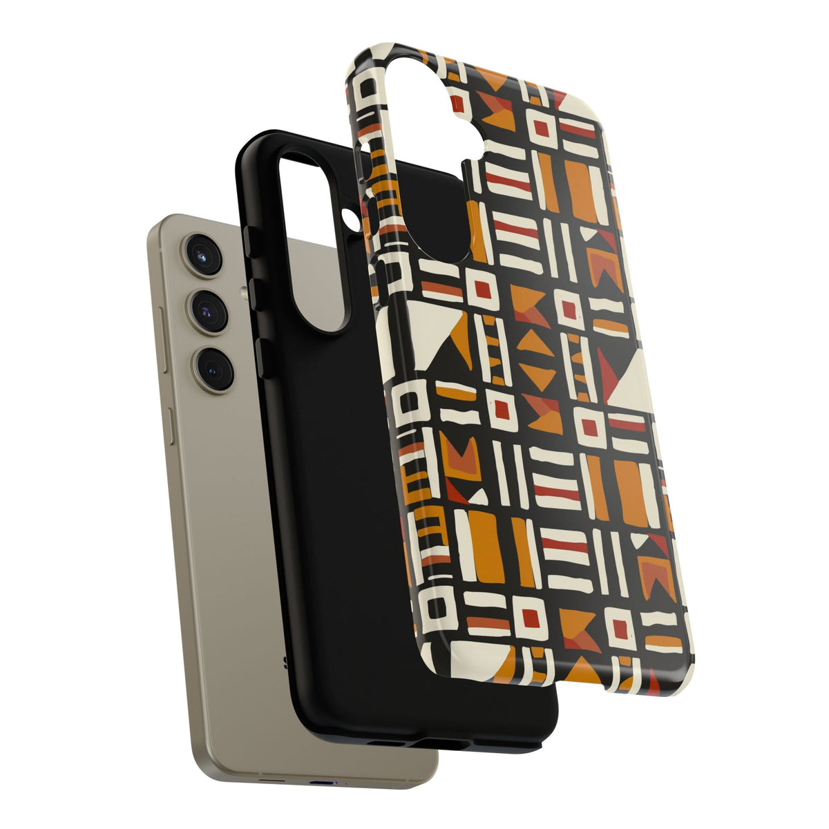 Stylish African Pattern Phone Case – Unique and Vibrant Protection 107