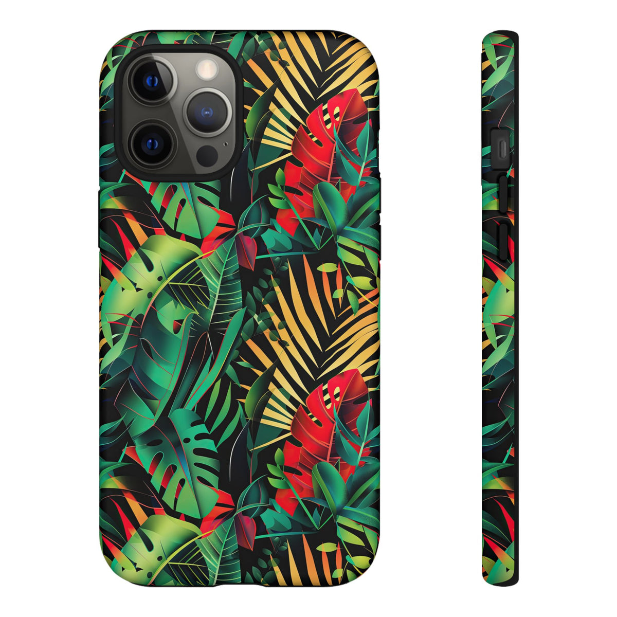 Jungle Collage Phone Case – Vibrant & Durable Nature-Inspired Protection