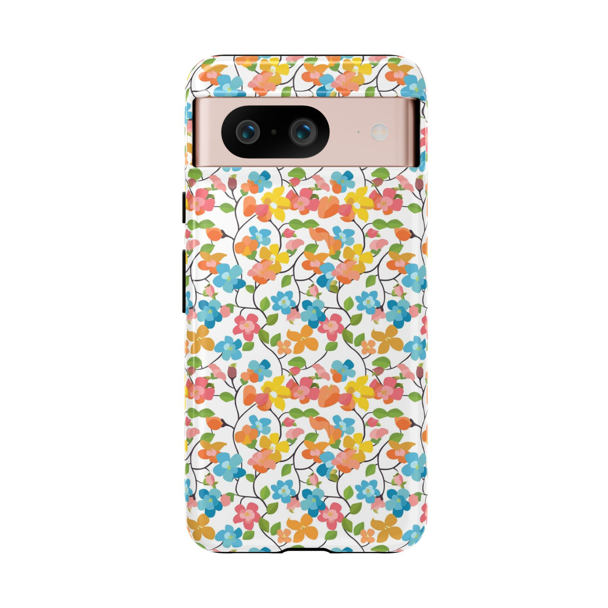 Spring Pattern Phone Case – Fresh & Vibrant Design for Your Phone 407