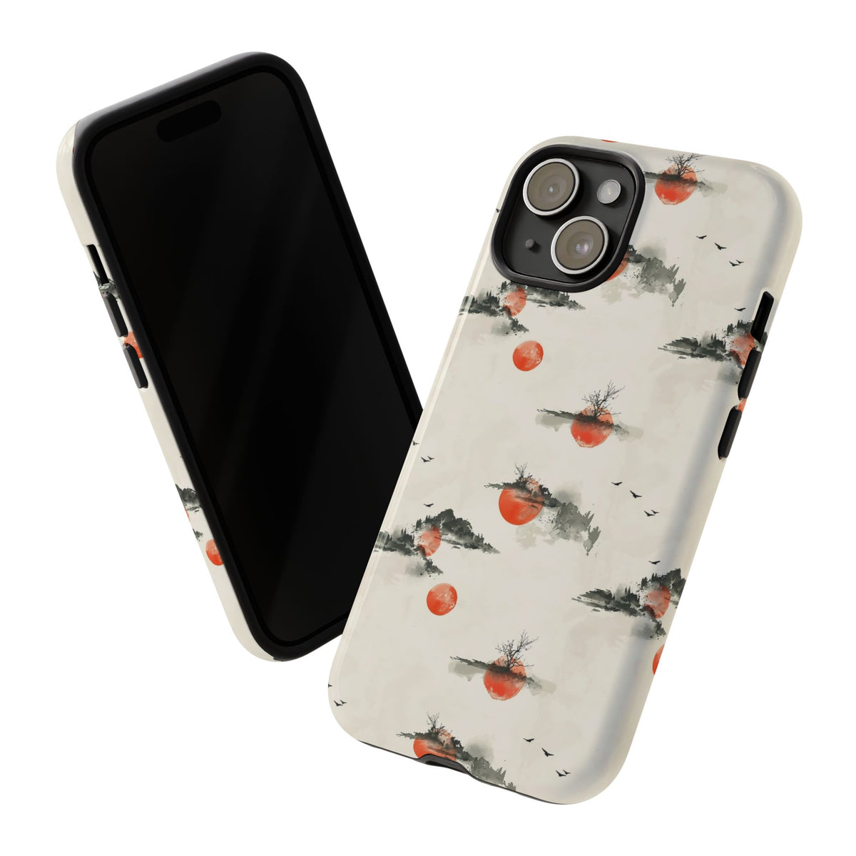 Japanese Pattern Phone Case – Elegant & Timeless Design for Your Phone 502