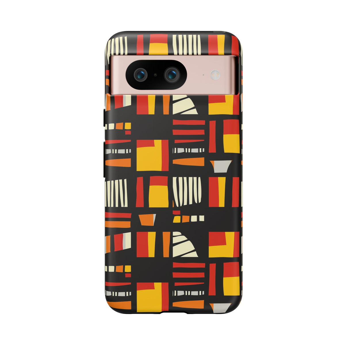 Stylish African Pattern Phone Case – Unique and Vibrant Protection 099