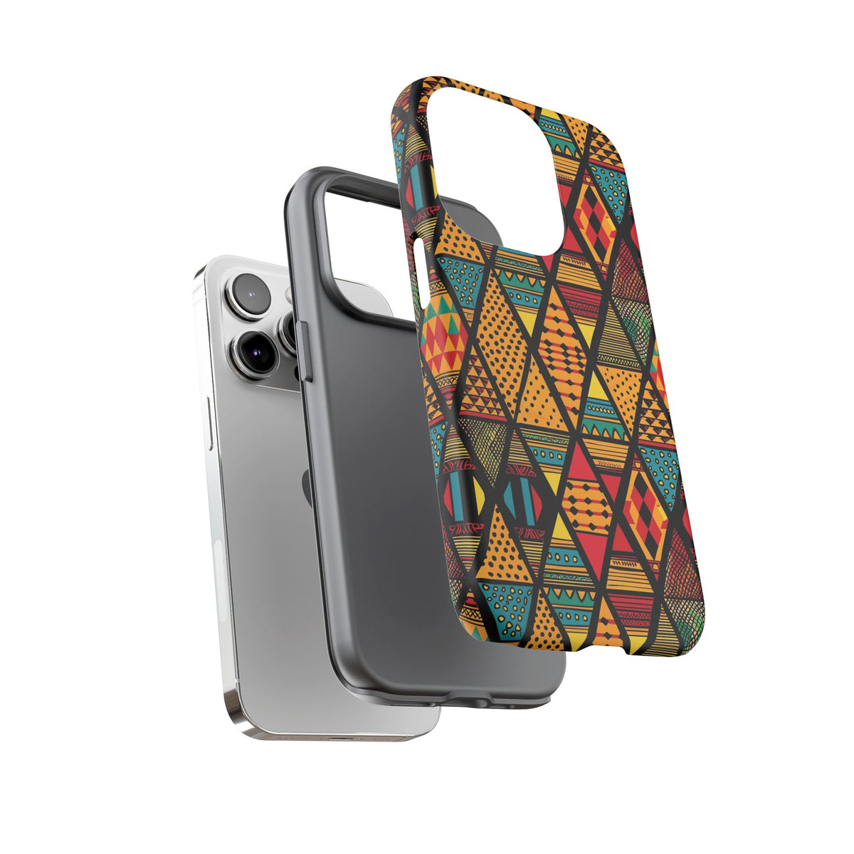 Stylish African Pattern Phone Case – Unique and Vibrant Protection 178