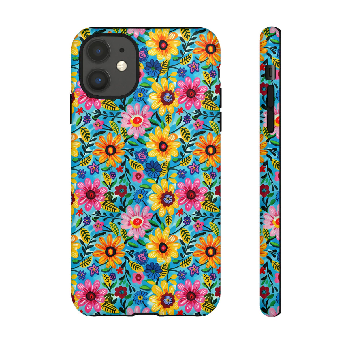 Frida Kahlo's Flower Phone Case – Artistic Elegance for Your Phone 9