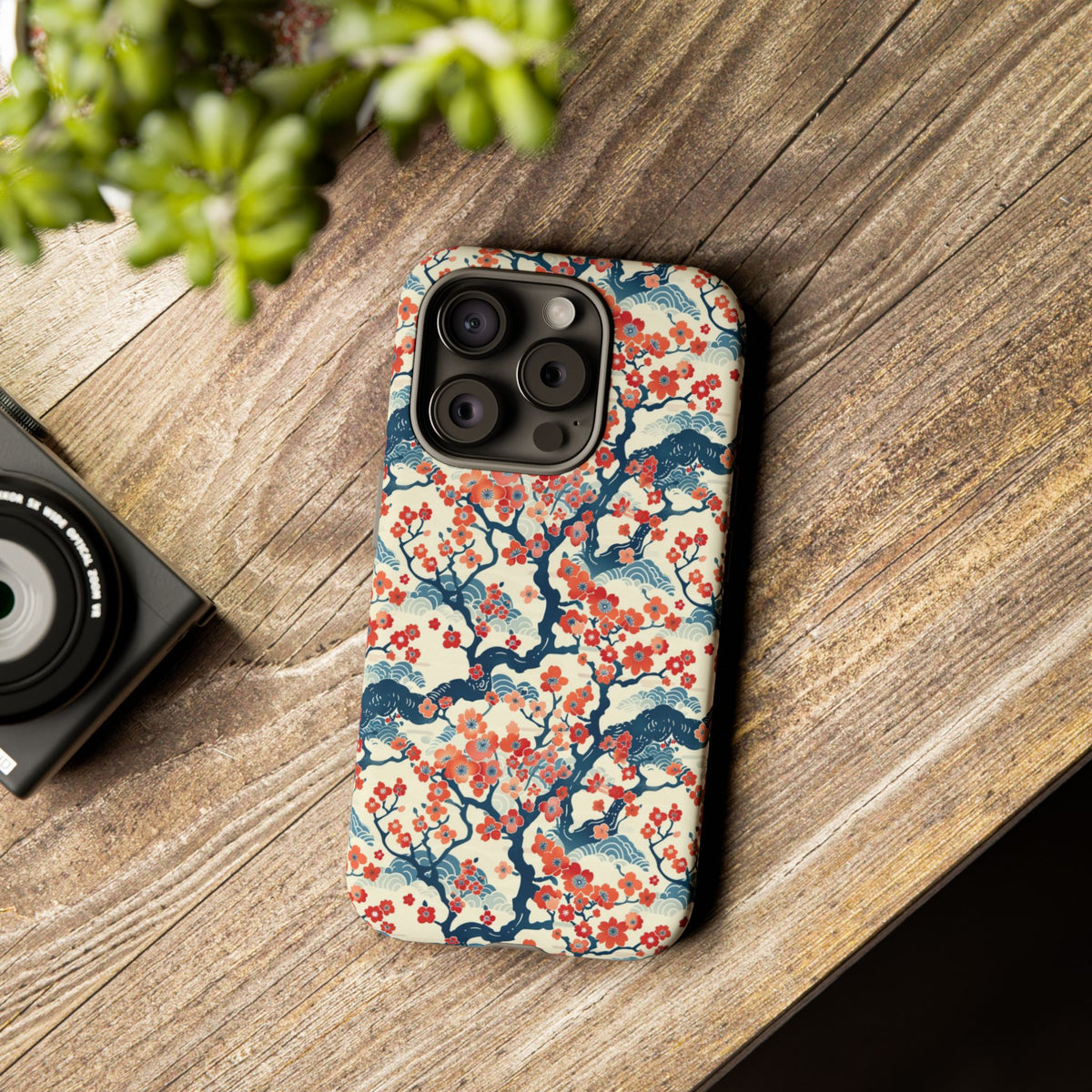 Japanese Pattern Phone Case – Elegant & Timeless Design for Your Phone 104