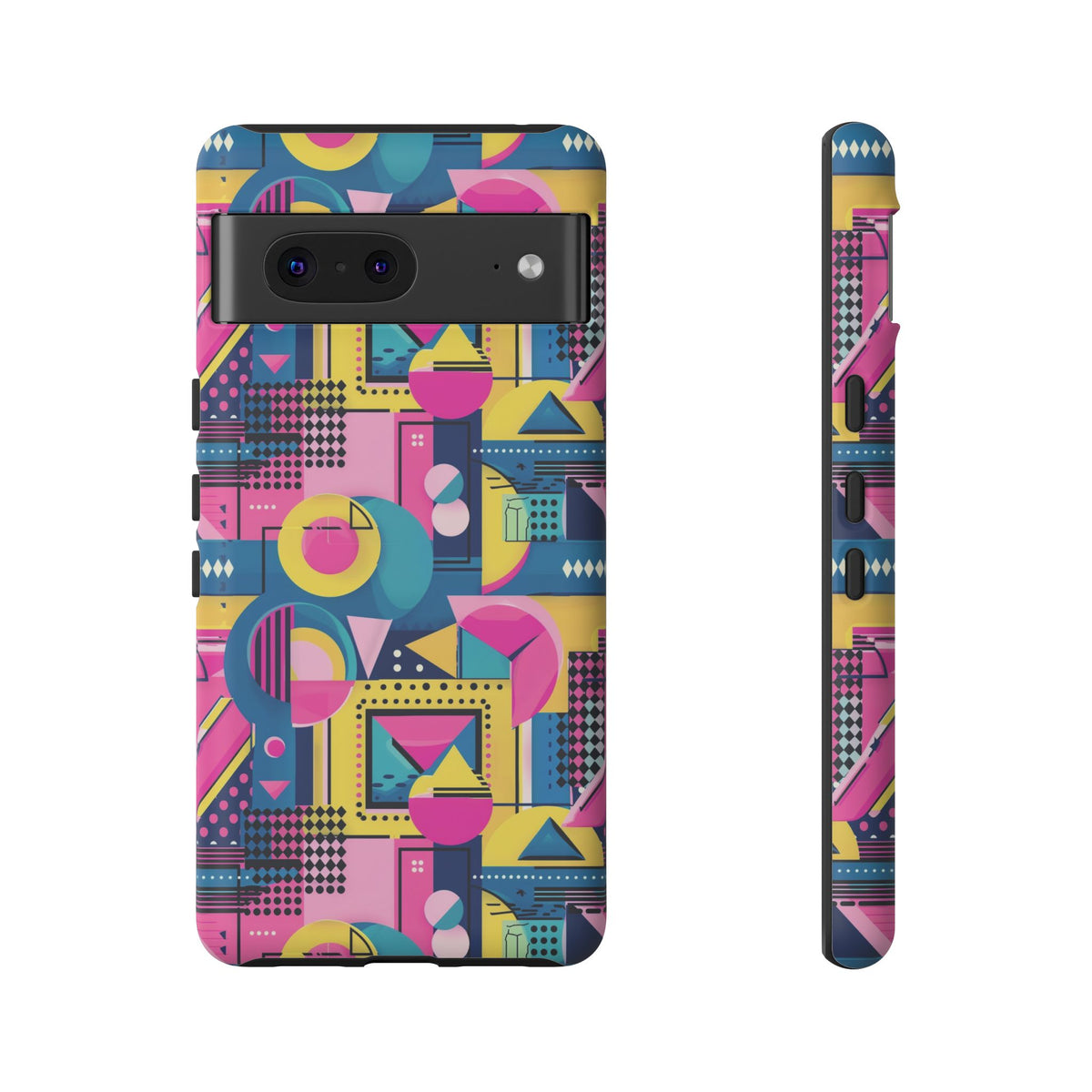 Retro 80s Seamless Phone Case – Vintage Style Meets Modern Protection 090