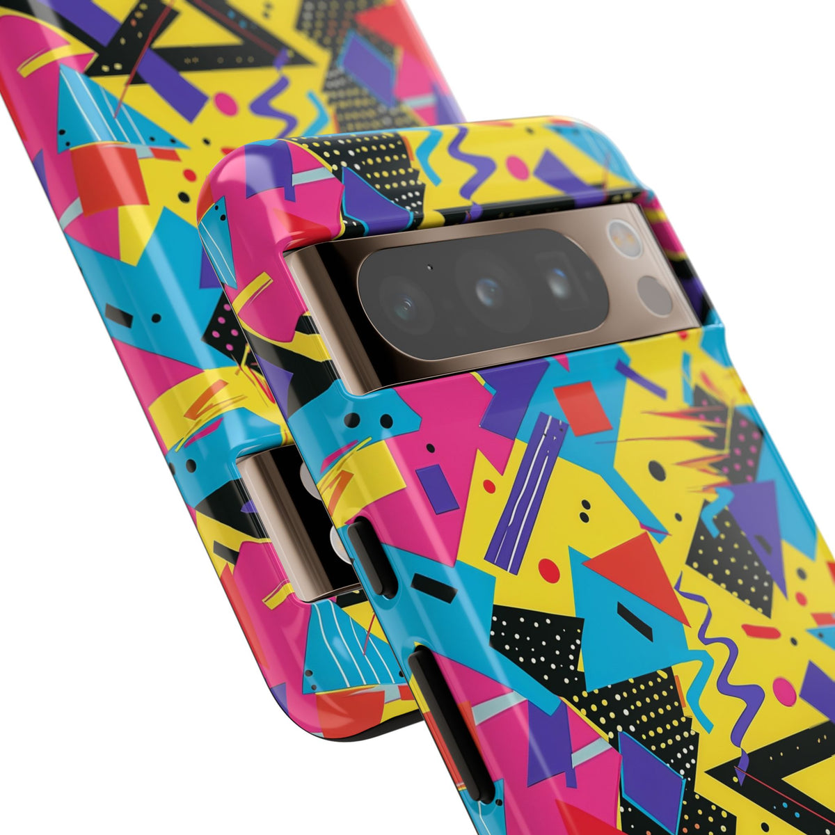 90s Themed Seamless Pattern Phone Case – Embrace Retro Style and Protection 223