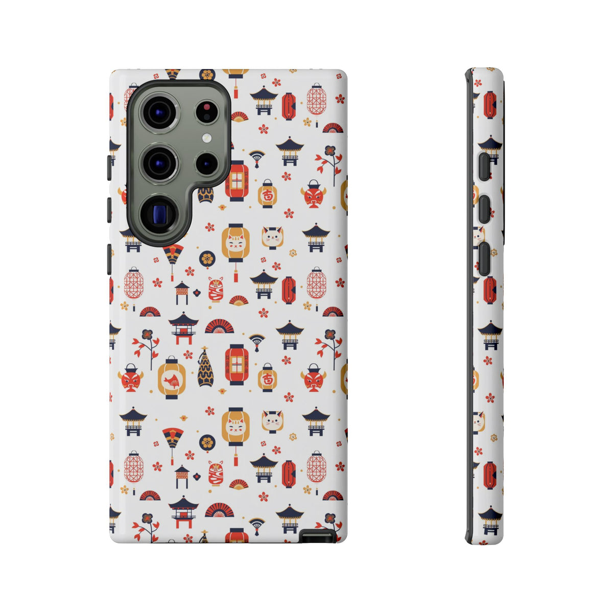 Japanese Pattern Phone Case – Elegant & Timeless Design for Your Phone 121