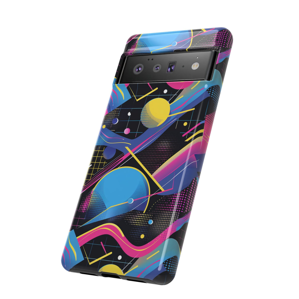 Retro 80s Seamless Phone Case – Vintage Style Meets Modern Protection 14