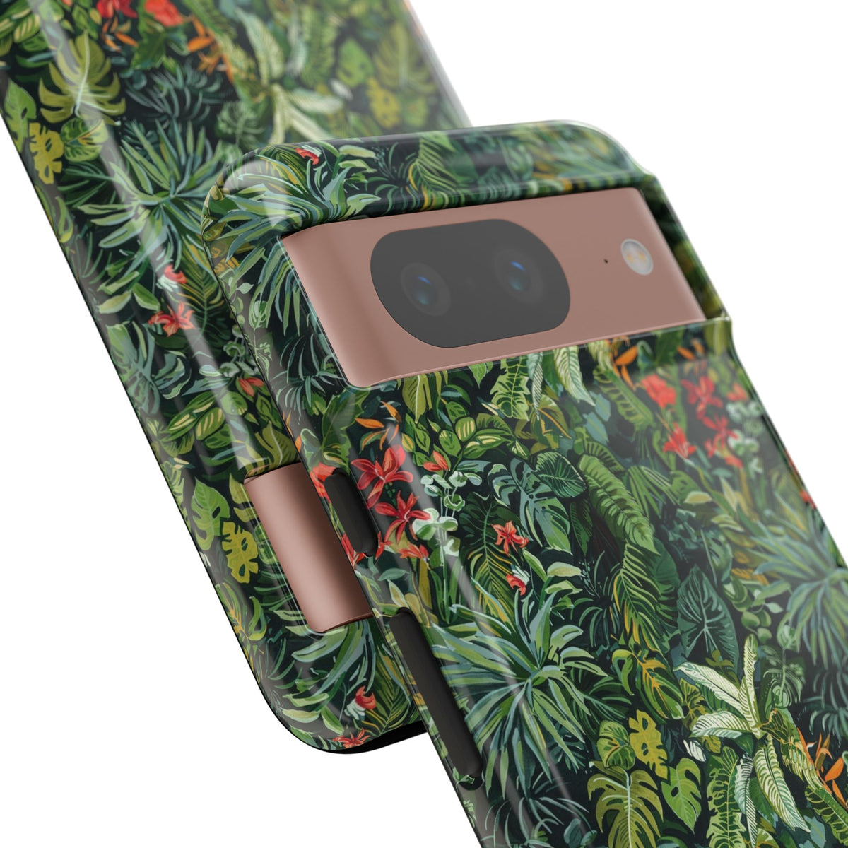 Jungle Pattern Phone Case – Exotic & Lush Design for Your Phone 323