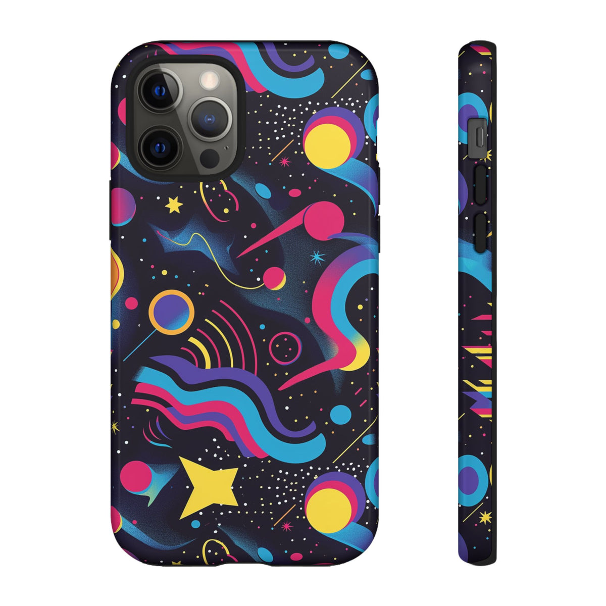 Retro 80s Seamless Phone Case – Vintage Style Meets Modern Protection 10