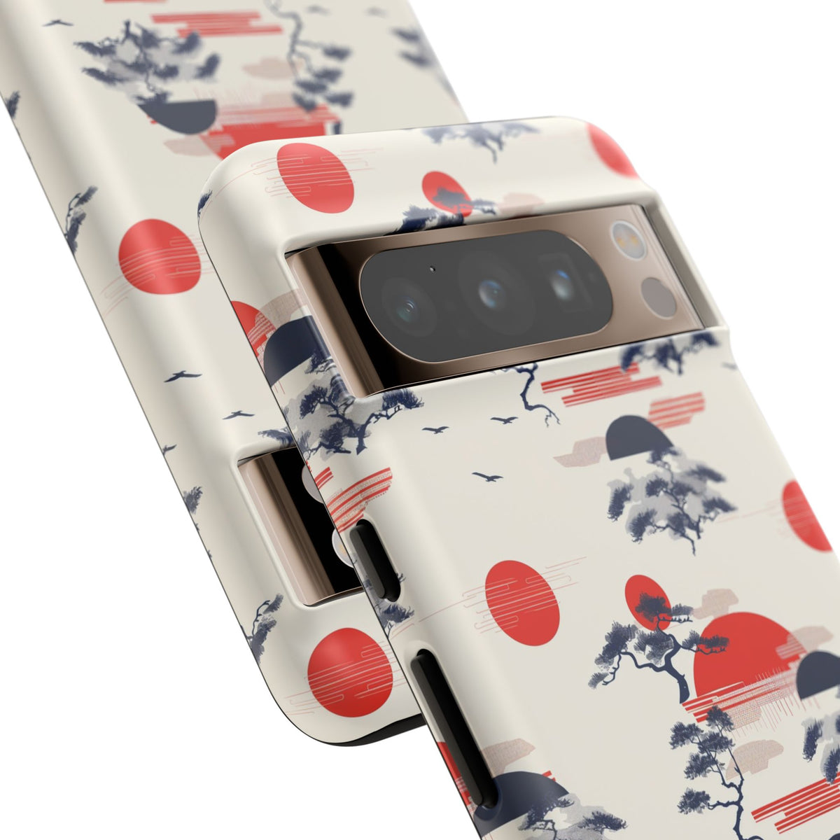 Japanese Pattern Phone Case – Elegant & Timeless Design for Your Phone 047