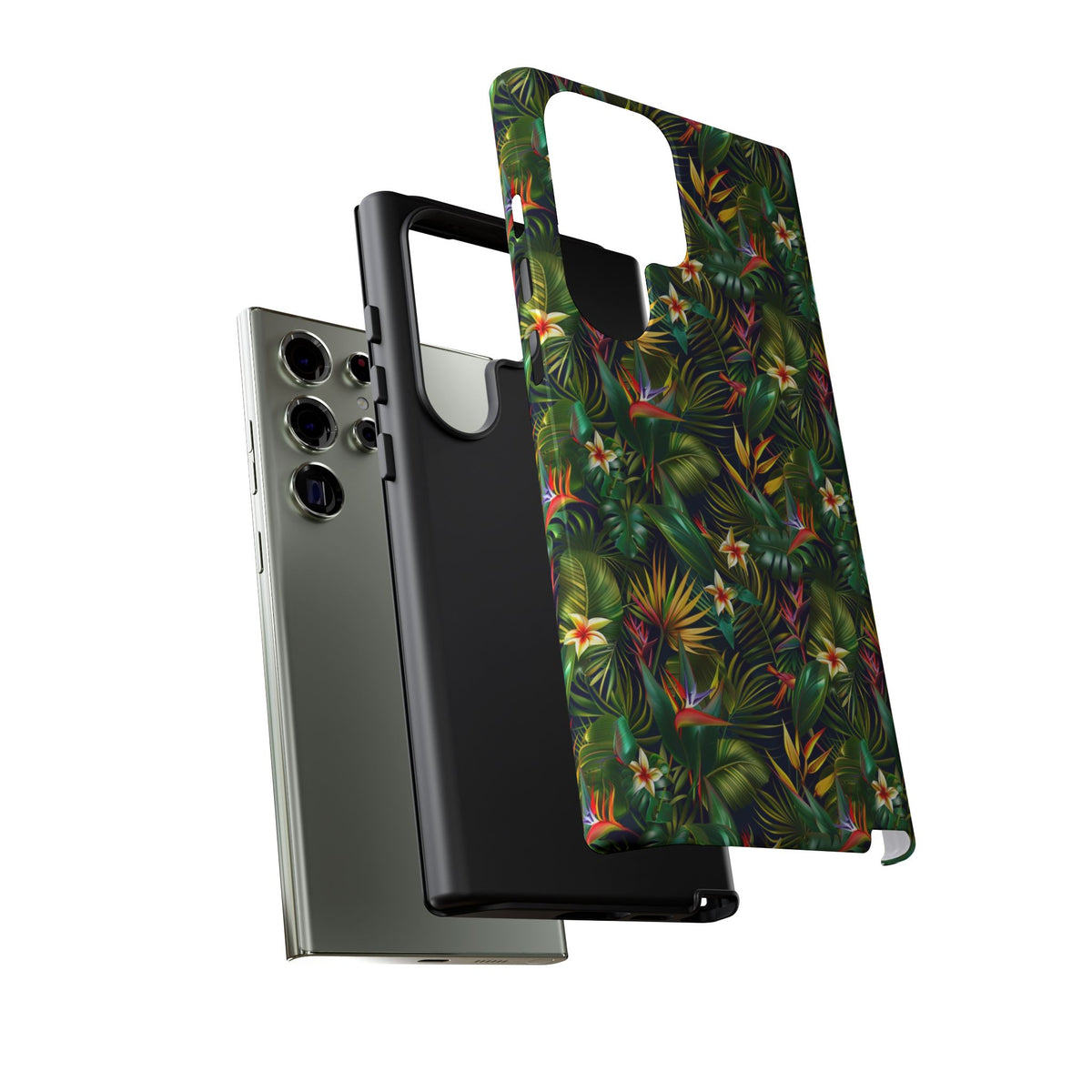 Jungle Pattern Phone Case – Exotic & Lush Design for Your Phone 348