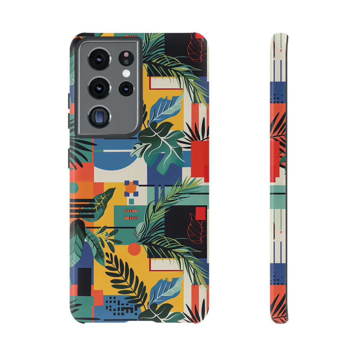 Jungle Collage Phone Case – Vibrant & Durable Nature-Inspired Protection