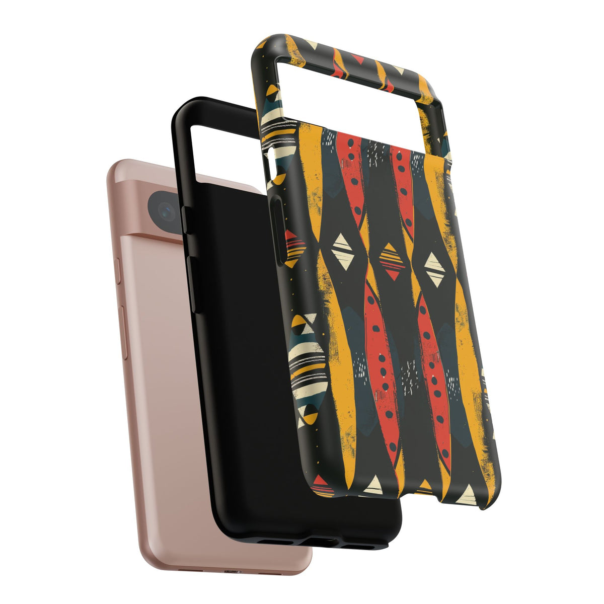 Stylish African Pattern Phone Case – Unique and Vibrant Protection 156